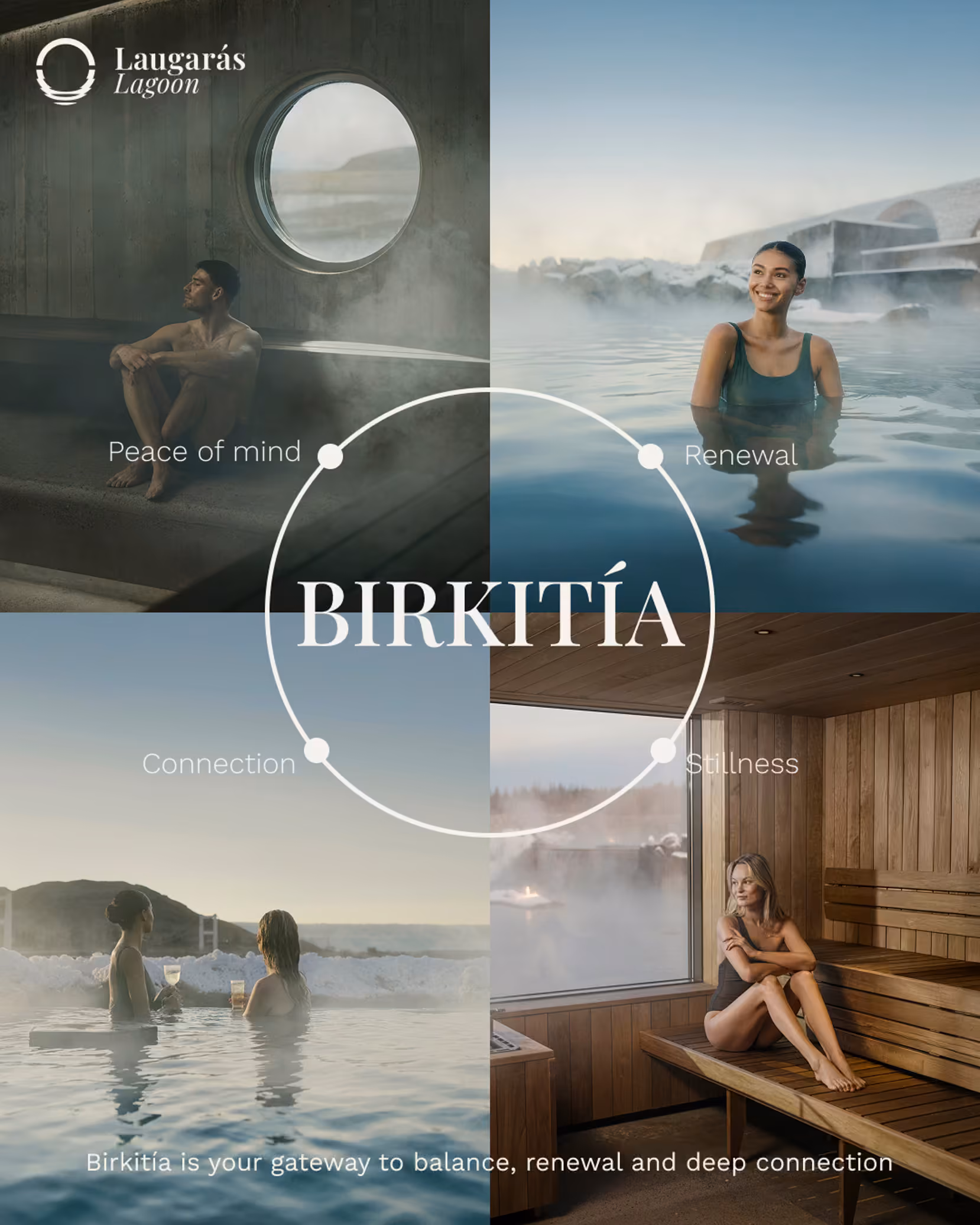 Guest enjoying the calm of the lagoon with Birkitía